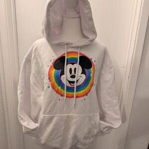 Disney Pride Collection White Hoodie